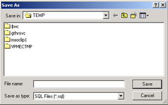 A view with selected items